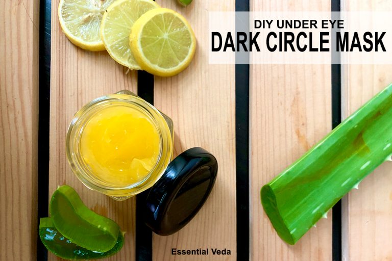DIY Mask for Under Eye Dark Circles >